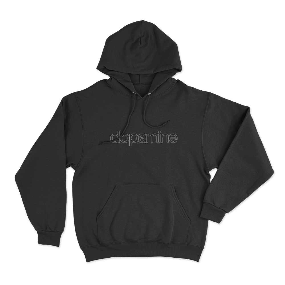Dopamine Unisex Hoodie Black Dopamine Unisex Hoodie Black