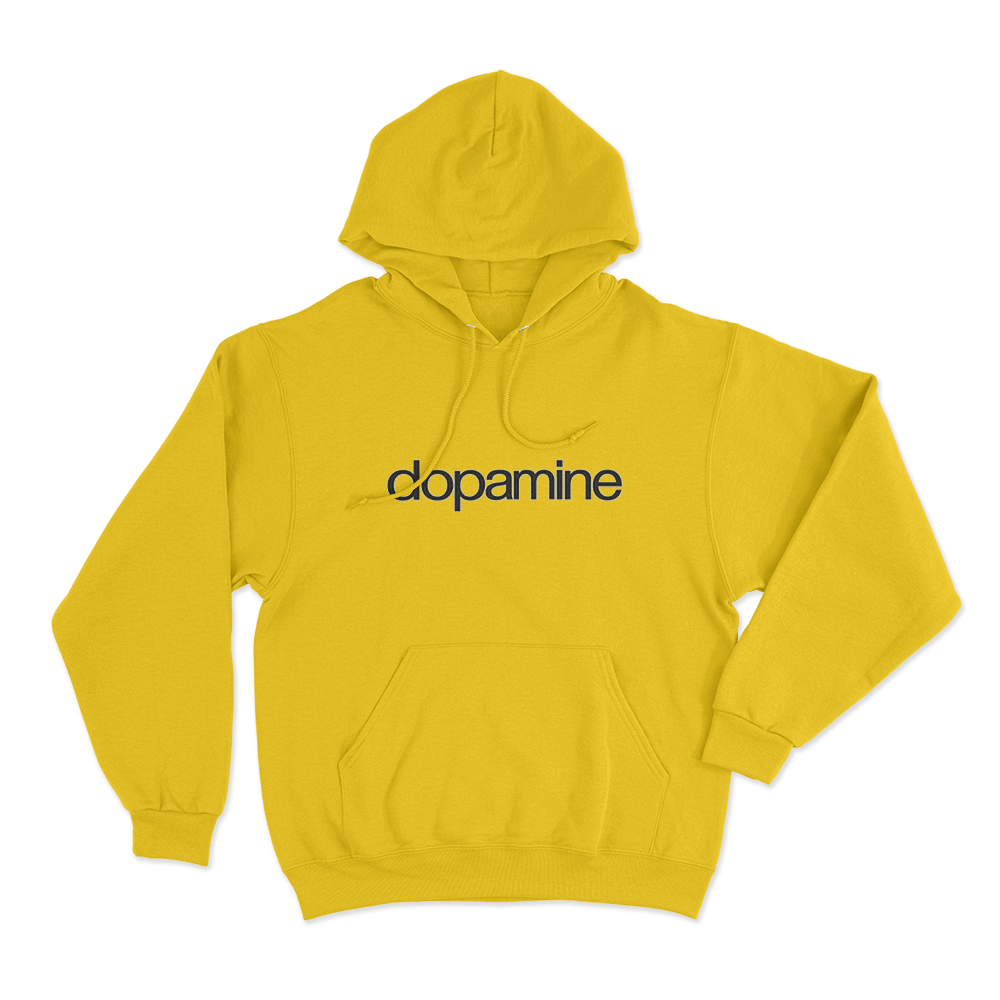 Dopamine Unisex Hoodie Yellow Dopamine Unisex Hoodie Yellow