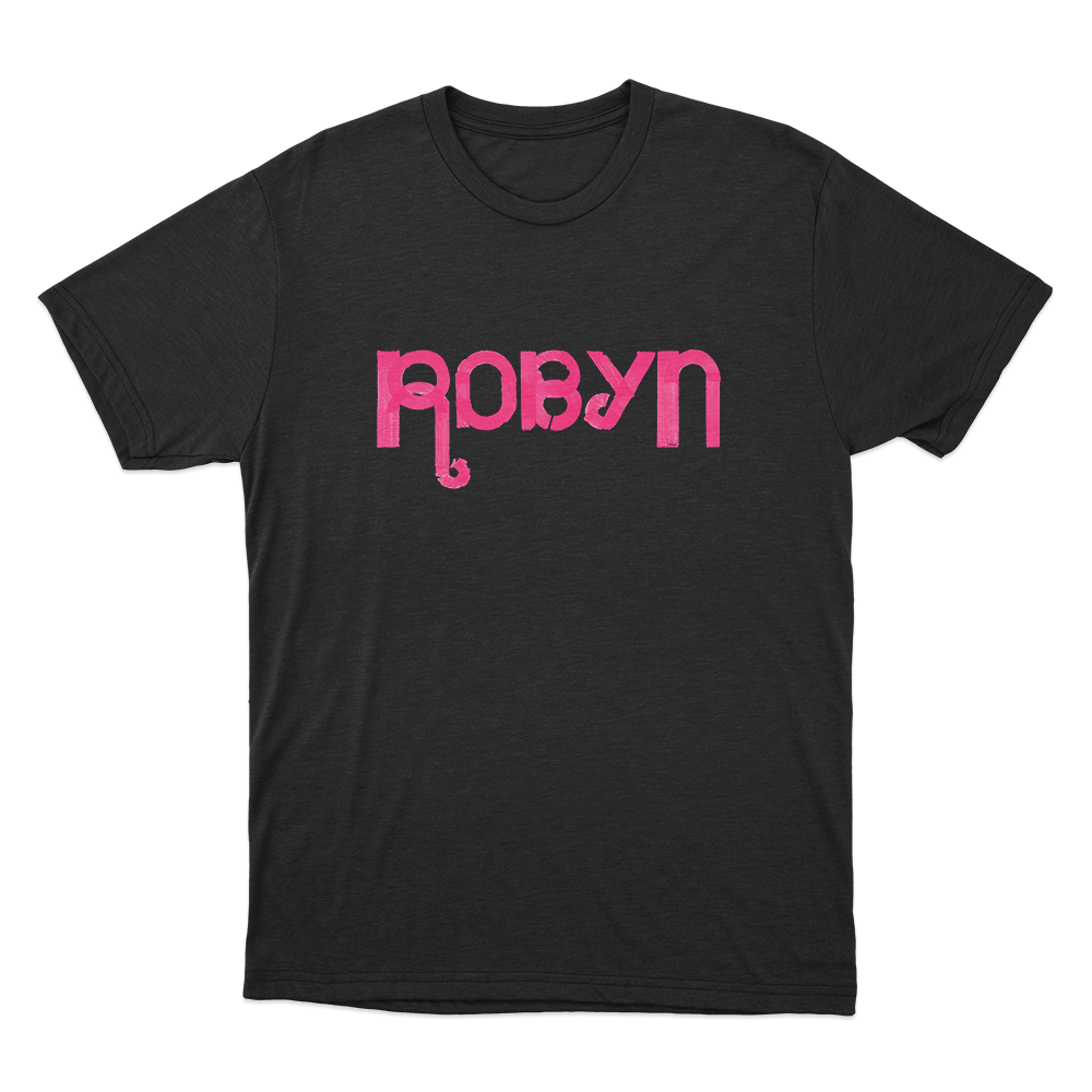 Robyn Unisex T Shirt Black Robyn Unisex T Shirt Black
