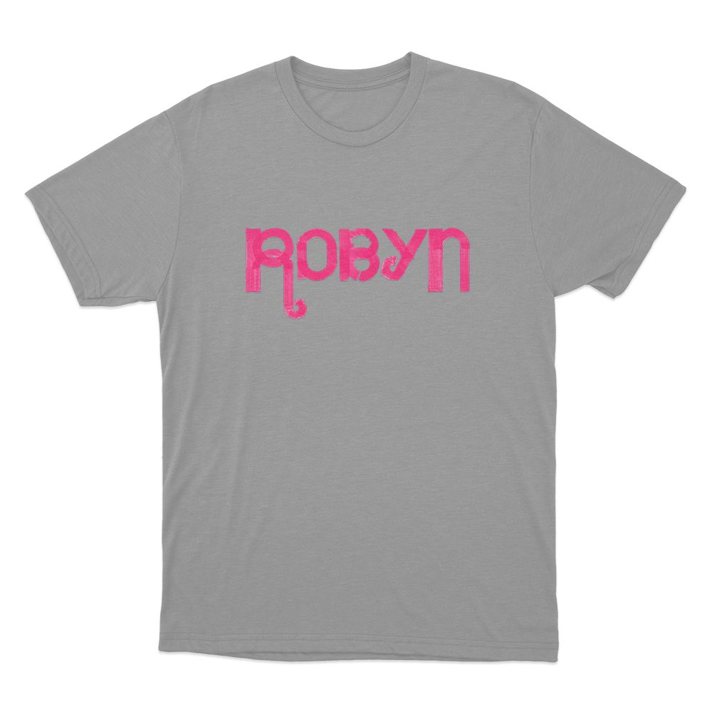 Robyn Unisex T Shirt Grey Robyn Unisex T Shirt Grey