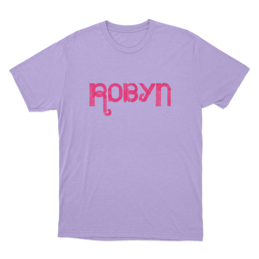 Robyn Unisex T Shirt Purple Robyn Unisex T Shirt Purple