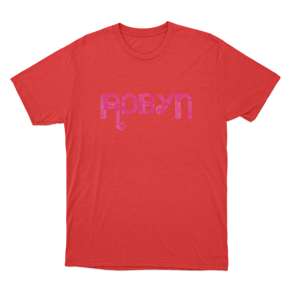 Robyn Unisex T Shirt Red Robyn Unisex T Shirt Red