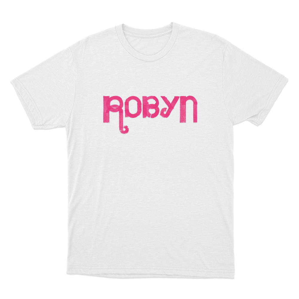 Robyn Unisex T Shirt White Robyn Unisex T Shirt White